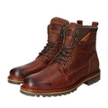 COGNAC LEATHER BOOTS